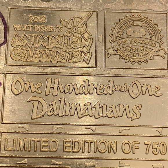 Disney 2018 Animation Celebration 101 Dalmatians Pongo Perdita Pin LE 750 SIGNED - Picture 12 of 13